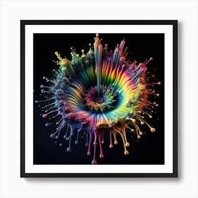 Colorful City Art Print