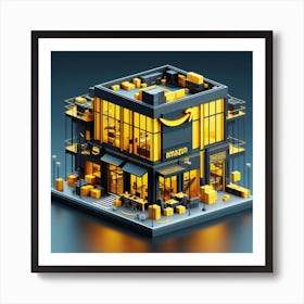 Amazon Store Art Print