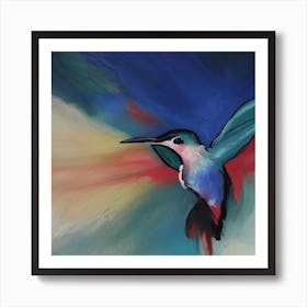 Hummingbird Art Print