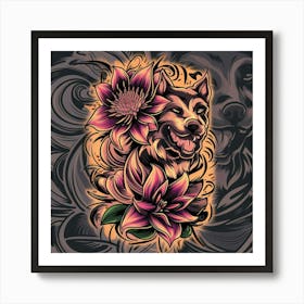 Tattoo Design Art Print