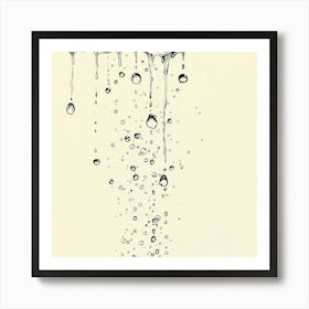 Water Droplet Art Print