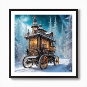 Carriage Van Art Print