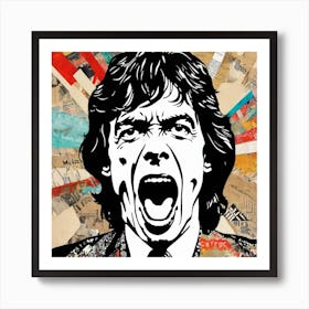 Rolling Stones Art Print