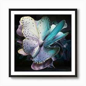 colorful Butterfly Art Print