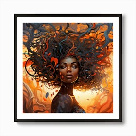 Afrofuturism 86 Art Print