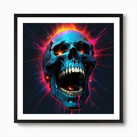 Skull Art 1 Art Print