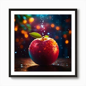 Red Apple Art Print