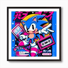 Sonic Art Poster Art Print