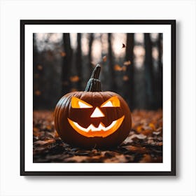 Halloween Pumpkin 9 Art Print