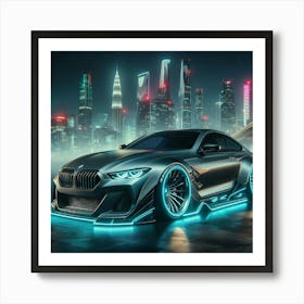 Futuristic Car 1 Art Print