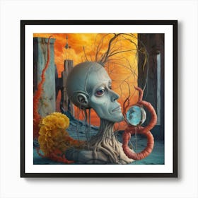 The Worm Art Print