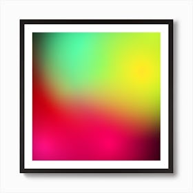 Abstract Colorful Background 3 Art Print