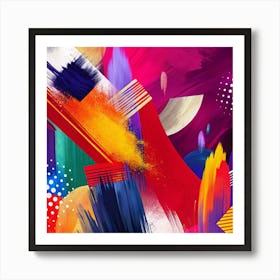 Abstract Painting 203 Art Print