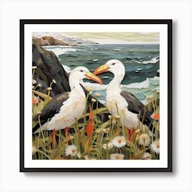 Bird In Nature Albatross 3 Art Print