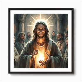Jesus Christ 4 Art Print