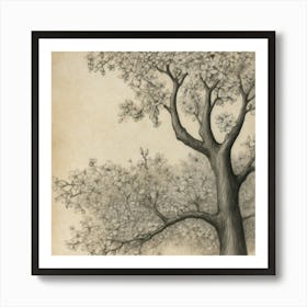 Tree In Bloom Art Print