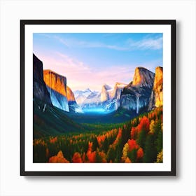 Yosemite National Park Art Print