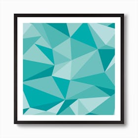 Fifty Shades of Green - Square Art Print