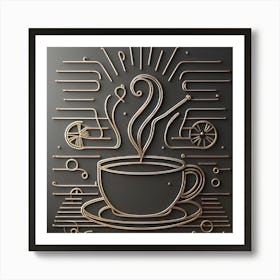 Coffee Cup Art Print