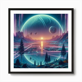 Nebula 2 Art Print