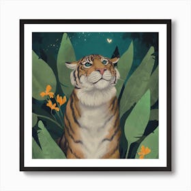 Tiger Grove Square Póster