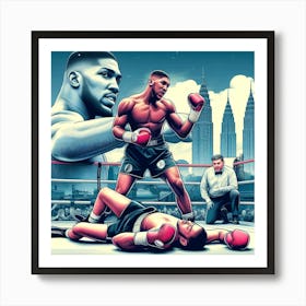 Anthony Joshua Art Print