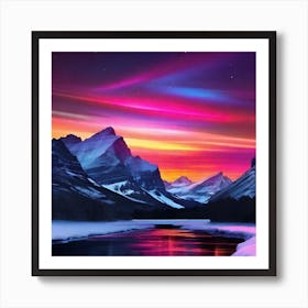 Aurora Borealis 145 Art Print