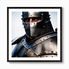 Knight In Armor Art Print