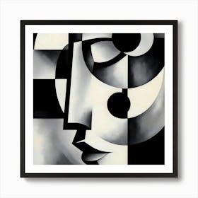 Abstract Woman Painting 4 Art Print