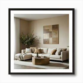 Modern Living Room 38 Art Print