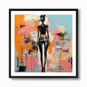 Fashionista 2 Art Print