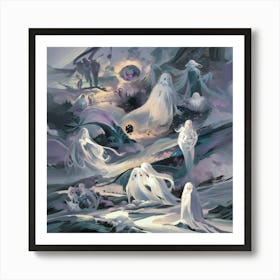 Ghosts Of The Dead Art Print