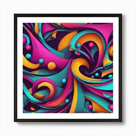 Abstract Art 16 Art Print