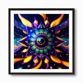 Psychedelic Art 37 Art Print