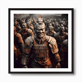 Terracotta Army Art Print