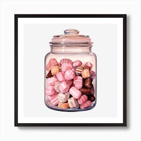 Candy Jar 13 Art Print