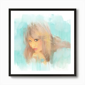 Blue dreams Art Print