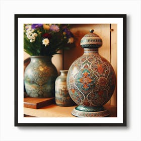 Georgian Vases 1 Art Print