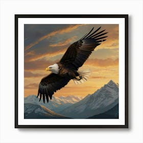 Bald Eagle 2 Art Print