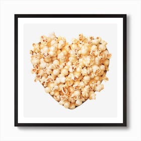 Heart Shaped Popcorn 7 Art Print