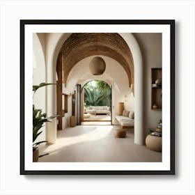 Arched Entryway 10 Art Print