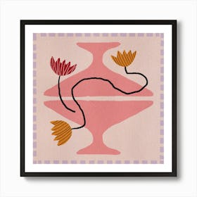 Out Of Vase Blooms 8 Art Print