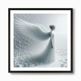 Angel In The City Art Print