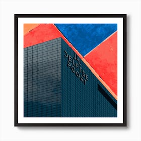 Tiled Building II Art Print