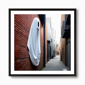 Ghost Wall Art Print