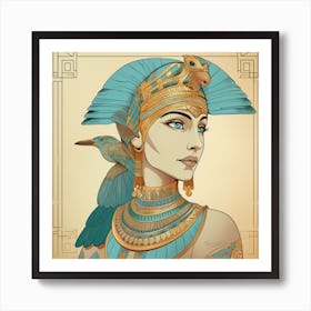 Egyptian Woman 2 Art Print