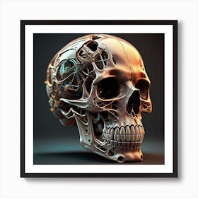Skull (512 X 512 Pixel) Art Print