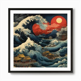 Great Wave Off Kanagawa Art Print