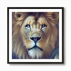 Lionesque Art Print