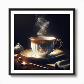 Tea Art 217 Art Print